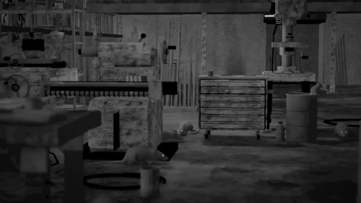 Abandoned Workshop, Rat Hunt location 4
